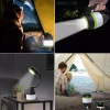Multifunktionale LED Campinglampe, Taschenlampe mit Powerbank-Funktion | 3 Beleuchtungsmodi, 1500mAh | HWL-005