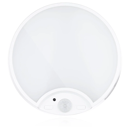 Deckenleuchte mit integriertem Akku | LED-Deckenleuchte mit Dämmerungssensor und Bewegungssensor | C2772-WEISS