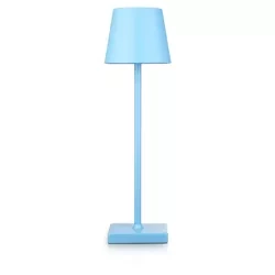 Tischlampe mit eingebautem Akku | Berührungsempfindliche Nachttischlampe | HJA28-BLUE-1