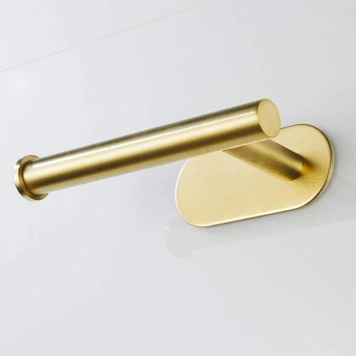 Goldener Papierclip | Selbstklebender Toilettenpapierhalter | JZU-304-GOLD