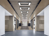 LED-Pendelleuchte 40W | quadratisch | Aluminium | blendfrei | 60x60x6 | LPL-008