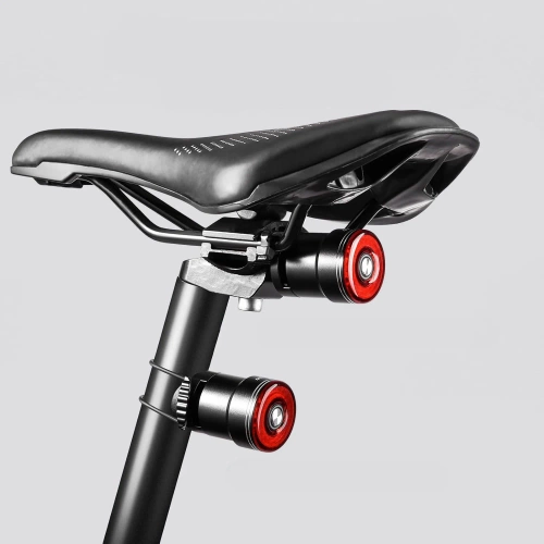 LED-Fahrradrücklicht | Rücklicht mit Bremslichtsensor, IP65 wasserdicht, USB-aufladbar, Bremsfunktion | WD-SR