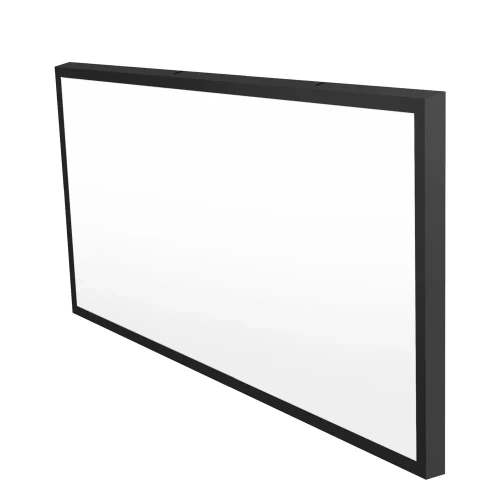 LED-Deckenpanel | Aufputz-Plafond 120x60cm | 120W, 12000lm | Schwarz