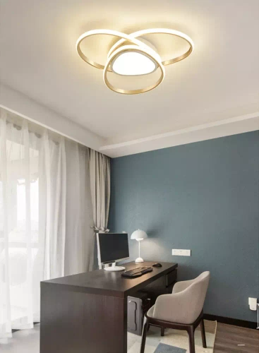 Moderne Deckenleuchte, die die Lichtfarbe verändert| LED | Fernbedienung