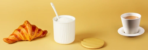 Porzellan-Zuckerdose mit Löffel | Behälter mit Bambusdeckel | weiß | XM07-85-WHITE