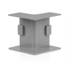 Innenwinkel-Verbinder für Kabelkanalabdeckung | 40 × 20 mm | grau | CDT-04-Grey