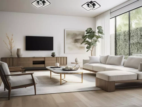 LED-Deckenleuchte mit einstellbarer Lichtfarbe | modernes Design | RLS-N32W-B