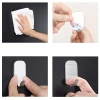 Möbelhaken | Edelstahl-Badezimmergriff | Selbstklebender Haken für Handtücher, Geschirrtücher, Küchenaccessoires | BXV-10PCS-SILBER