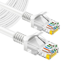 Netzwerkkabel Patchkabel Cat 5E | LAN, Ethernet UTP | RJ45-Stecker, 15 m