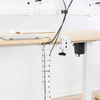 Kabel- und Drahtabdeckung 1,3m | Vertikaler Kabelkanal | Weiß | QN-1501