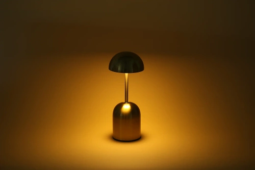 Kabellose Nachtlampe mit eingebautem 2000 mAh Akku | Moderne Tischlampe mit einstellbarer Leistung und Lichtfarbe | YG-D019-Kupfer