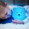 Silikon-LED-Nachtlicht für Kinder | Bärchen LED | IR-Fernbedienung | NL-04