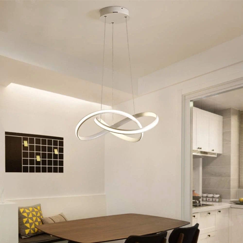 Moderne Pendelleuchte | LED | Weiß | RLA-48W-W