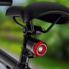 Smartes Fahrradrücklicht | LED-Beleuchtung mit Bremssensor | IP65 wasserdichtes LED-Fahrradrücklicht mit Bremsfunktion und USB-Aufladung | WD-SR