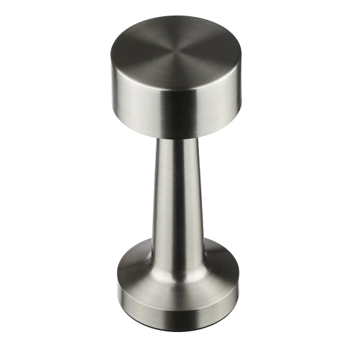 Kabellose Tischleuchte | Touch-Nachtleuchte mit einstellbarer Lichtfarbe, USB-Anschluss | silber | HJA10-SILVER