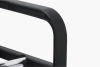 Schuhregal | Schuhschrank | 3-stufiger Schuhorganizer | Schuhregal | MLS-646-SCHWARZ