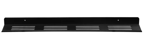 Metall-Badezimmerregal | Schwarzes Duschregal 70cm | Hängeregal | BDS-L70CM-B