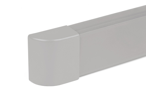Abschlussleiste 40x20mm | grau | CDT-01