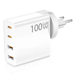 Ladegerät | 100 W mit USB 3.0- und USB-C-Anschlüssen | GAN