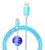 3-in-1 2M | Leuchtendes magnetisches Ladekabel für Telefon mit 3 Anschlüssen | AM67