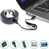 Mini-Disco-Kugel | Kabellos | USB | Für das Auto und Zuhause 