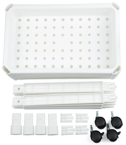 Mobiler Badezimmerschrank | 3 Regale | SR2307