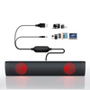 Computer-Soundbar 2.0 mit LED-RGB-Beleuchtung | 6W RMS | S10