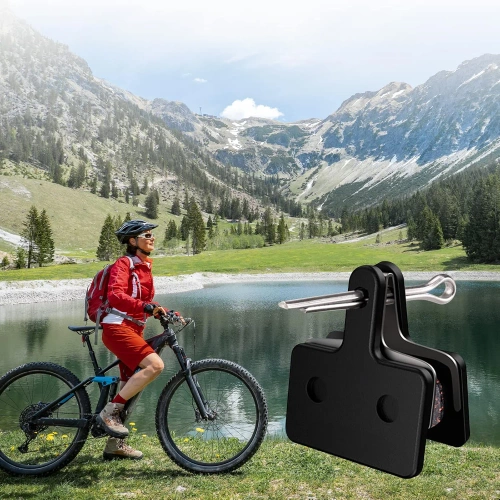Halbmetallische Bremsbeläge | Scheibenbremsbeläge kompatibel mit B05S B03S B01S SHIMANO | TP-01B