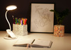 Schreibtischlampe, LED-Schulklammer mit Clip für den Tisch | Touch-Schalter | Q5-3