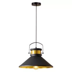 Retro-Stil | Loft | Deckenleuchte Goldlampe
