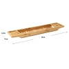 Bambus Badewannenregal | Aufsatz | Badezimmer Organizer | Home Spa | BBR-683