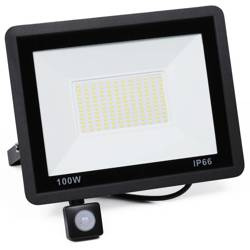 LED-Strahler 100W mit Bewegungs- und Dämmerungssensor | 9500 lm | 220V | BLS-100W