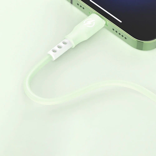 USB-Kabel mit drei Ladeanschlüssen | B2-3in1-grün