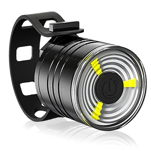 Kompakte LED Fahrradbeleuchtung vorne + hinten | LED-Fahrradlicht-Set, 3 Modi | BK-L319