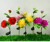 Solarblume | Solar-LED-Gartenlaterne Peonia weiß | 80 cm, 600 mAh | FLD-10-WHITE