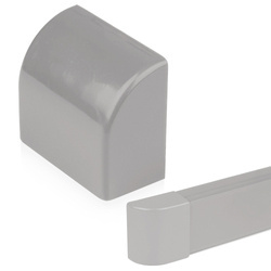 Abschlussleiste 40x20mm | grau | CDT-01