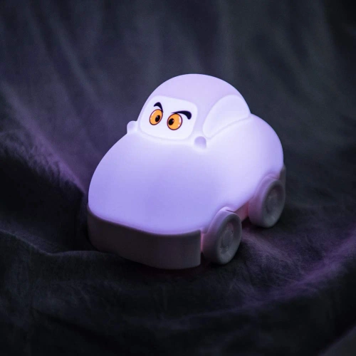 Silikon LED Nachtlicht Auto | Tragbare Kinderlampe 9 Lichtfarben | JL-604