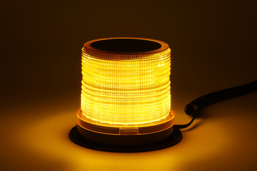 LED Warnleuchte mit Magnetmontage | Blitzleuchte | Stroboskoplicht, Drehlicht | LED-033