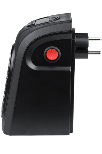 Elektrischer Heizkörper, Mini-Heizlüfter, Heizlüfter | 2 Geschwindigkeiten | Thermostat 15-32 Grad Celsius | Timer | JM-112