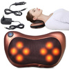 Massagekissen | Shiatsu-Massager | 2 Köpfe, 8 Massagekugeln | PW-808