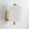 Goldener Papierclip | Selbstklebender Toilettenpapierhalter | JZU-304-GOLD