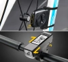  3-in-1 LED Fahrradlicht 450 lm | Computer zur Messung von Geschwindigkeit, Distanz und Zeit | Starke Beleuchtung mit Tonsignal | MBLBD-3201