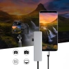 USB-C Hub mit 3x USB + SD + TF Kartenleser | Typ C 5-in-1 Adapter, Splitter | HUB