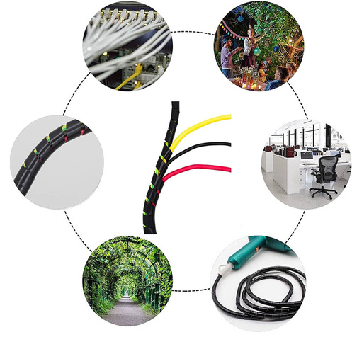 Organizer, Schutz, Kabel- und Drahtgeflecht | Schwarz 20mm | CRG-001-10M