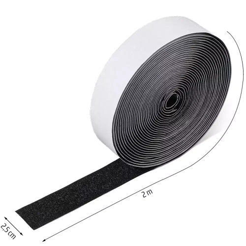 Klettband Einseitig - Schlaufe | Selbstklebend, 2 Meter | WCK-02-2M