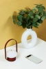 Moderne LED-Tischlampe | Touch-Lampe mit eingebautem Akku | JX22-RED