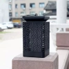 Garten Solar-LED-Laterne Fackel-Lampion Laterne | 17cm 600mAh Flammeneffekt | Solarlampe - Tischfackel SMF-12LED