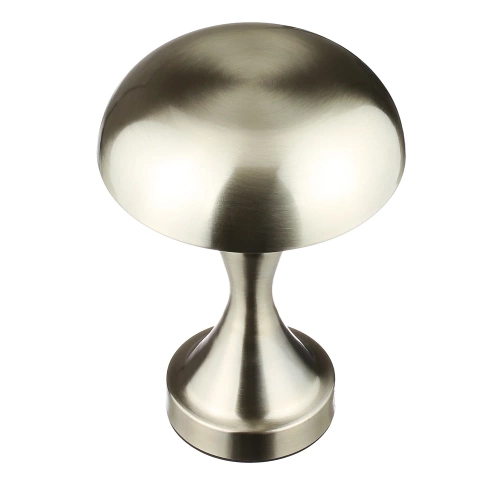LED-Tischlampe Pilz | Kabellose Lampe für Hotel, Restaurant | Berührungsempfindliche Nachttischlampe | HJA24-A-SILVER