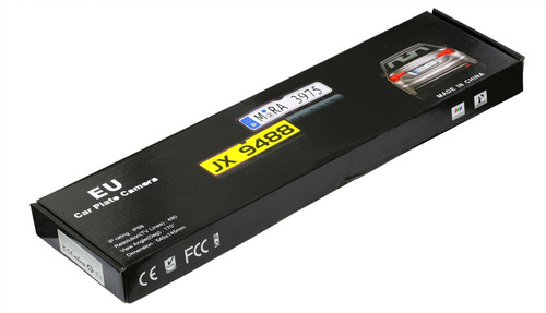 Rückfahrkamera im EU-Kennzeichenrahmen | LPC-4LED