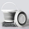 Camping-Schüssel 10L | faltbar und vielseitig | Silikon-Babybadewanne | tragbarer Eimer | XCP-10L